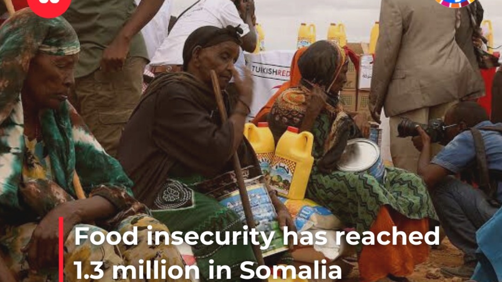 Food insecurity has reached 1.3 million in Somalia