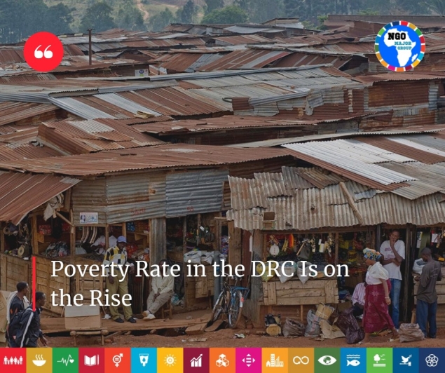 معدل الفقر في جمهورية الكونغو الديمقراطية آخذ في الارتفاع
