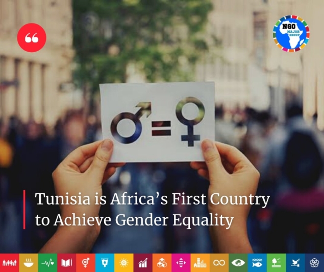 La Tunisie est le premier pays d'Afrique à atteindre l'égalité des sexes